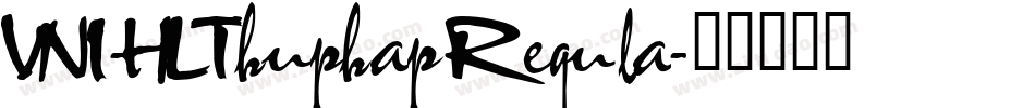VNI-HLThuphap Regula字体转换